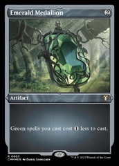 (603) Emerald Medallion - ETCHED FOIL